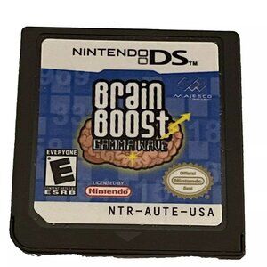 Brain Boost Gamma Wave NINTENDO DS, 2006 Game Only